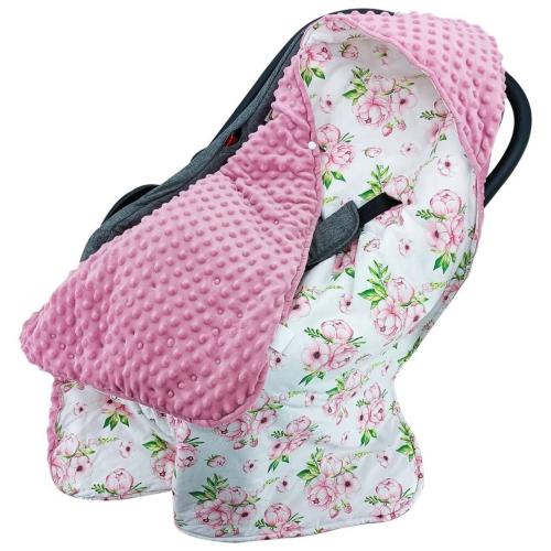 Knit Fabric & Plush & Cotton Multifunction Baby Hold Quilt thickening & thermal printed PC