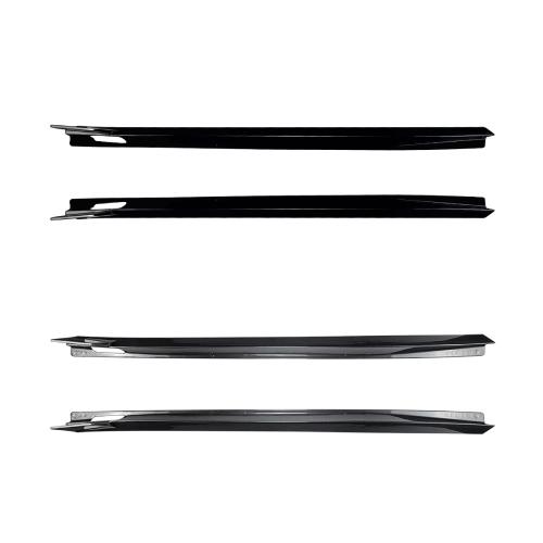 Gloss Black Side Skirts Extension Lip For BMW X7 G07 2019-2024 M Sport