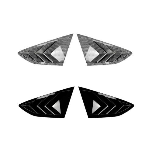 Window Quarter Glass Duct Louver Vent Covers For Audi A5 S5 F5 Sportback 2017-24