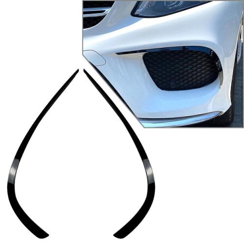 Front Bumper Spoiler Lip For Mercedes Benz GLE-Class W166 C292 2015-2018