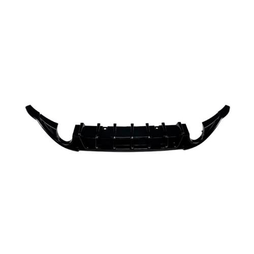 Rear Bumper Diffuser Lip W/ Light Body kit For 15-17 Golf 7 MK7 GTI GTD TSI Blk
