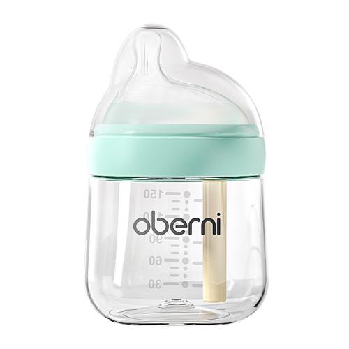 Glass & Silicone anti-colic Baby Bottle PC