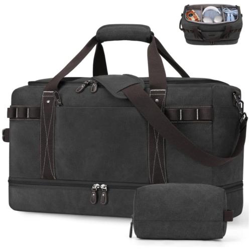 Polyester Multifunction Travelling Bag large capacity & attached with hanging strap Solid PC