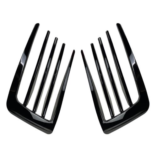 For VW Golf MK7 GTI 2014-2017 2x Front Fog Light Grille Lower Bumper Grill Cover