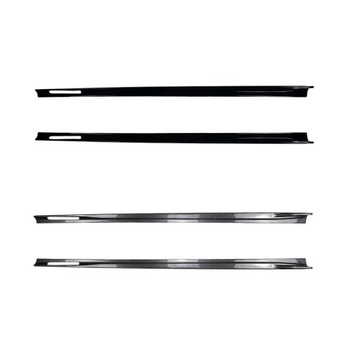 FOR BMW 4 SERIES G22 G23 M SPORT SIDE SKIRTS EXTENTION BLADE 2020+