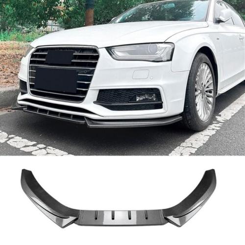 Front Bumper Splitter Lip For Audi A4 S4 B8.5 Sline 2013-2016
