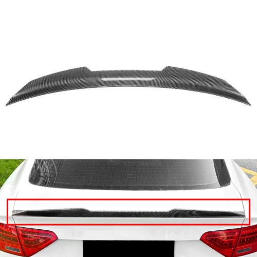 Tail Wing Rear Trunk Spoiler Wing For Audi A5 S5 8T 4 Door Sportback 2007-2016
