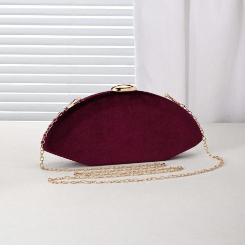 Velours Clutch Tas meer kleuren naar keuze stuk