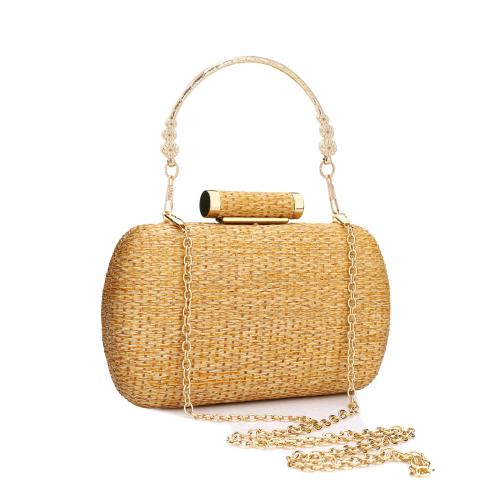 Stro Clutch Tas Solide meer kleuren naar keuze stuk