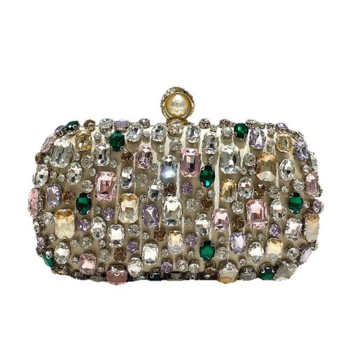 Polyester Clutch Tas meer kleuren naar keuze stuk