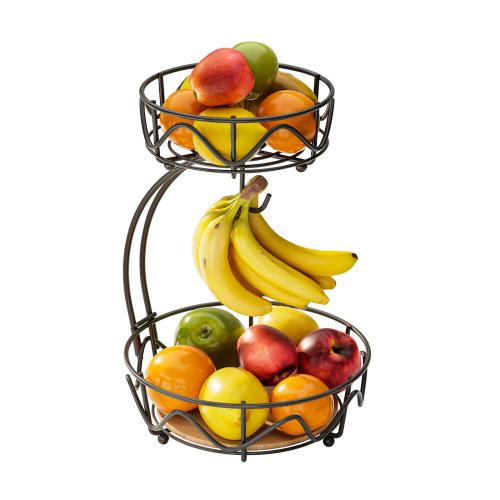 Ijzer Fruitmanden Zwarte stuk