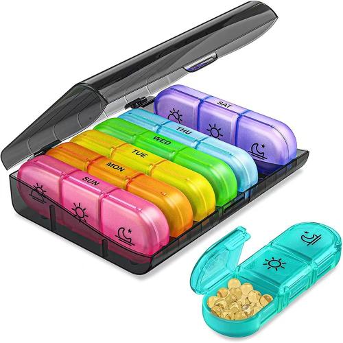 Plastic Pill Box portable & waterproof PC