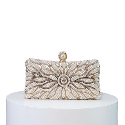 Polyester cross body Clutch Bag durable & with sequin & waterproof PC