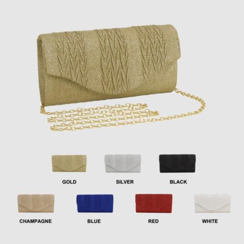 Glett Clutch Bag with chain PC