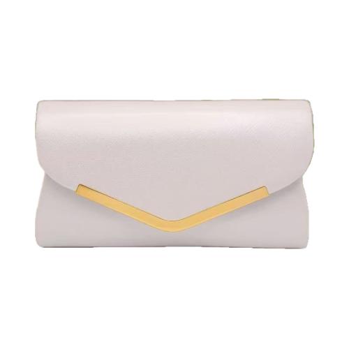 PU Leather Clutch Bag with chain PC