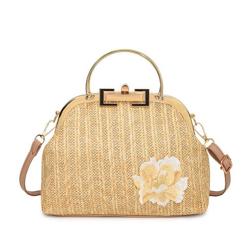 Straw Easy Matching & Weave Clutch Bag durable PC