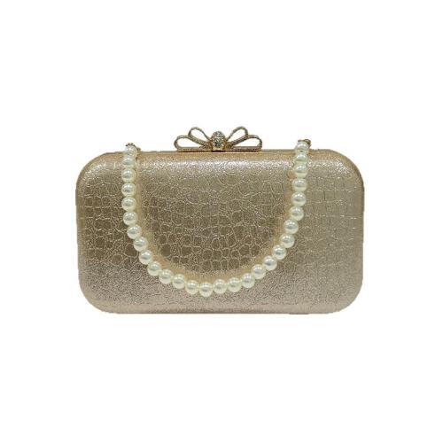 PU Leather Bowknot Clutch Bag PC
