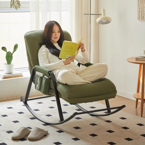 Scratch-Resistant Fabric & Carbon Steel & Corduroy Soft Casual House Chair adjustable PP Cotton & Sponge Solid PC