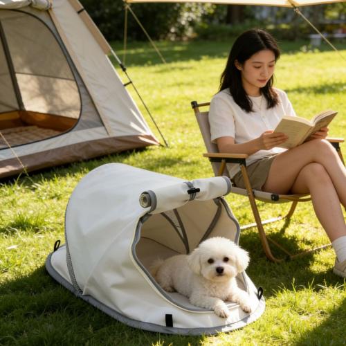 Polyester HuisdierTent Solide stuk