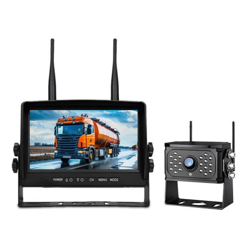 Truck Wireless Monitoring Dual Antenna Wifi Car Camera Monitor Hd Wireless Reversing Display Screen