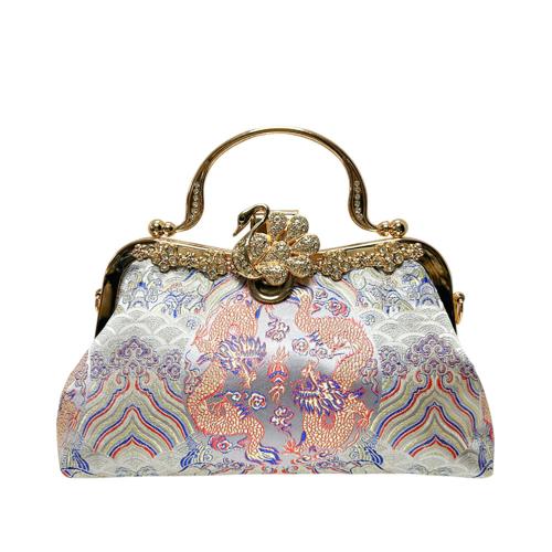 Poliéster Bolso de embrague, más colores para elegir, trozo
