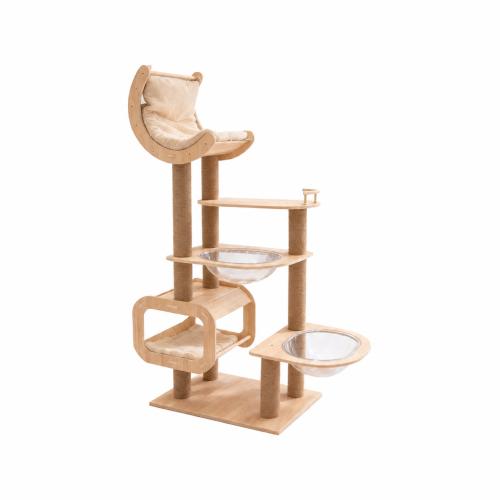 Spanplatten Katze Kletterrahmen, Hanfseil, Stück