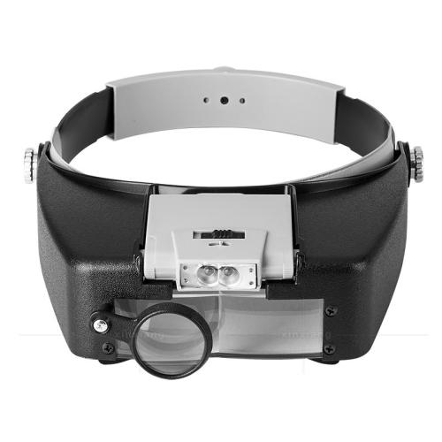 Engineering Plastics & Resin With light Magnifying Glass adjustable gray PC