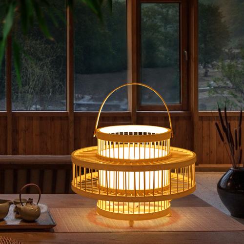 Bamboo & PVC Berth Light different power plug style for choose PC