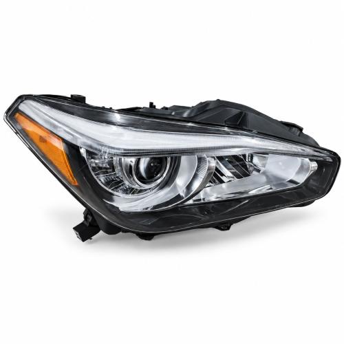 For 2015 2016 2017 2018 2019 Infiniti Q70 Non AFS Left Driver Headlight Headlamp