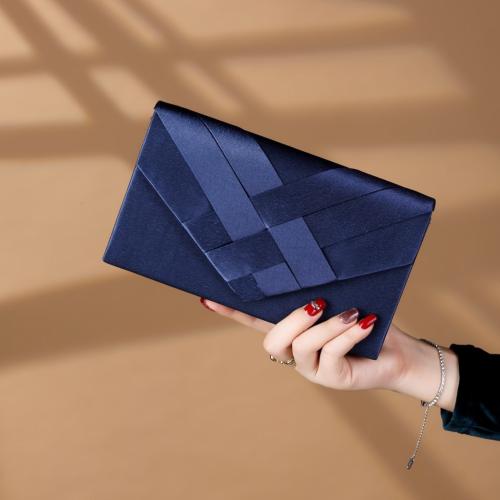 Poliéster Bolso de embrague, más colores para elegir, trozo
