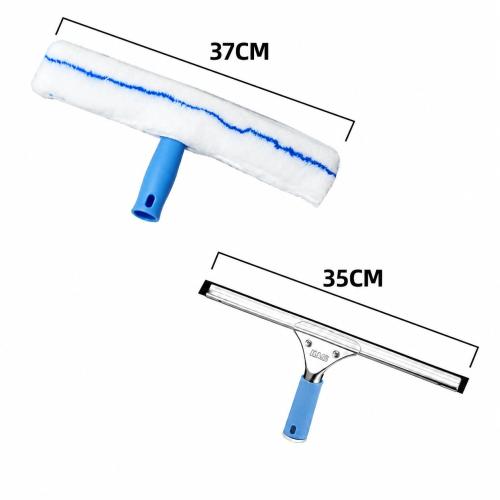 Stainless Steel Glass Squeegee Set