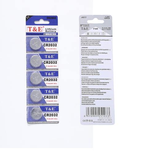 3V Button Battery CR2016 Battery CR2025 Button Battery CR2032 CR927