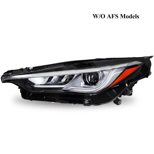 For 2019 2020 21 Infiniti QX50 Full LED w/o AFS Headlight Assembly Headlamp