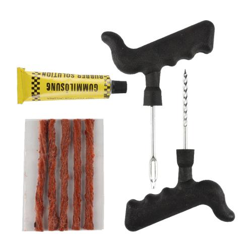 Plastic Vehicle Tire Repair Set six piece Set