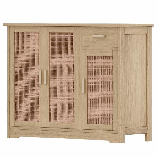Wooden Multilayer Storage Cabinet for storage & large capacity & breathable PC