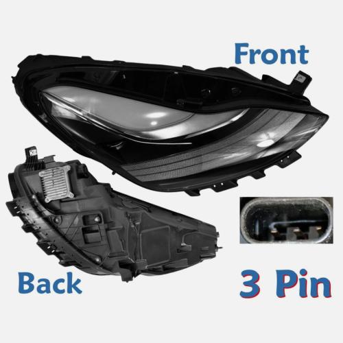 For Tesla Model 3 & Y (2020-) Front Headlamp Headlight 151495200D 151495300D