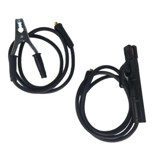 16mm² Welding Cable Set – 3m Ground Cable and 5m Welding Cable Copper-Clad Aluminum Welding Machine Accessories