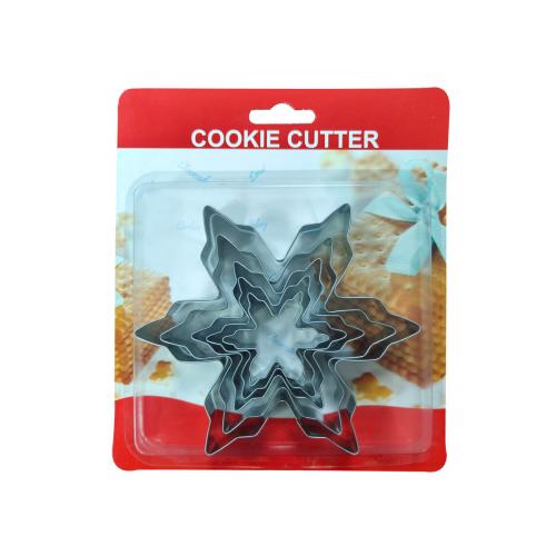 Acero inoxidable Moldes para galletas, plata, Conjunto