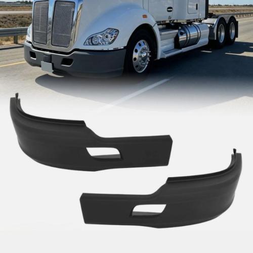 New Front Bumper Cover Driver&Passenger Side for Kenworth T680 2012-2021