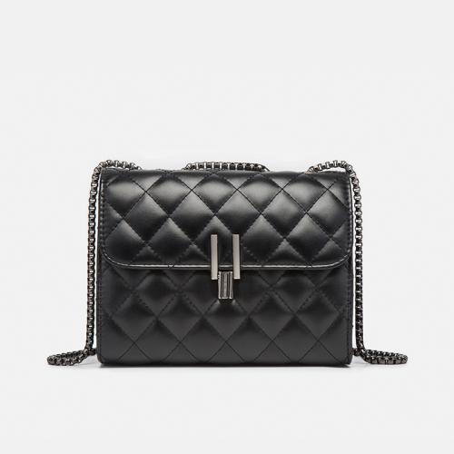 Cuero de la PU Bolsa de hombro, Argyle, más colores para elegir, trozo