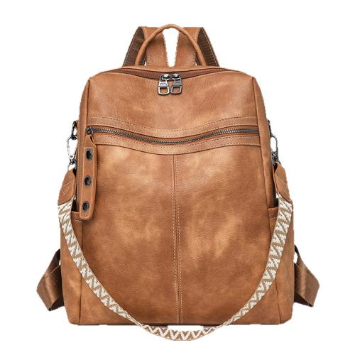 Cuero de la PU Mochila, más colores para elegir,  trozo