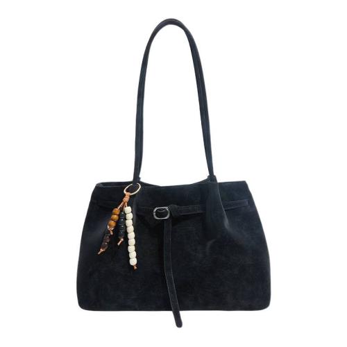 Cuero de la PU & Terciopelo Bolsa de hombro, más colores para elegir,  trozo