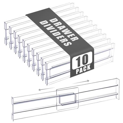 El plastico Divisor de cajones, trozo