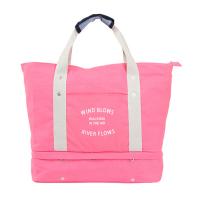 Canvas Organizer & foldable & Shoulder Storage Bag,with zipper, for Travel & large capacity & waterproof, Solid, more colors for choice