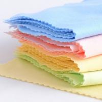 Microfibre Tissu de nettoyage en verre Solide couleurs mixtes pièce