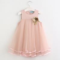 Coton Robe d’une seule pièce de fille Coton Solide plus de couleurs pour le choix pièce