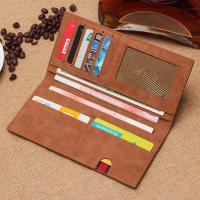 PU Leather Wallet frosted Polyester Solid PC
