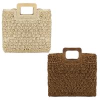 Paja Bolso, Sólido, más colores para elegir, trozo