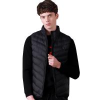 Polyamide Electric Warming Vest Polyamide fiber (nylon) black and blue :4XL PC