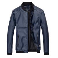 PU Leder & Polyester Herren Motorrad Lederjacke, mehr Farben zur Auswahl,  Stück